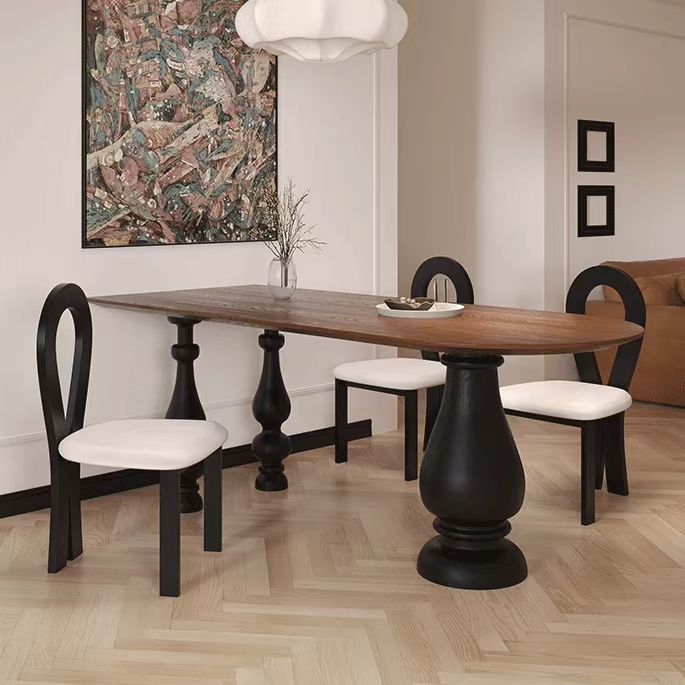 Gaoliang Dining Table French Solid Wood OEM/ODM (CZ177)