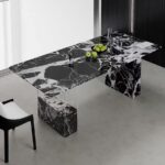 Gaoliang Dining Table Italian Modern Marble OEM/ODM (CZ180)