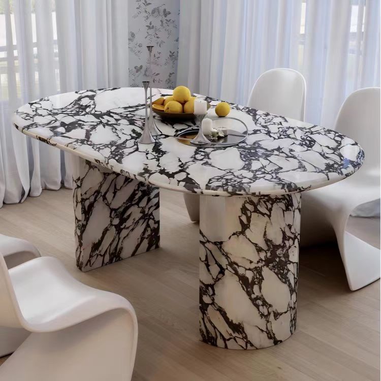 Gaoliang Dining Table Modern Bulgari Stone OEM/ODM (CZ181)
