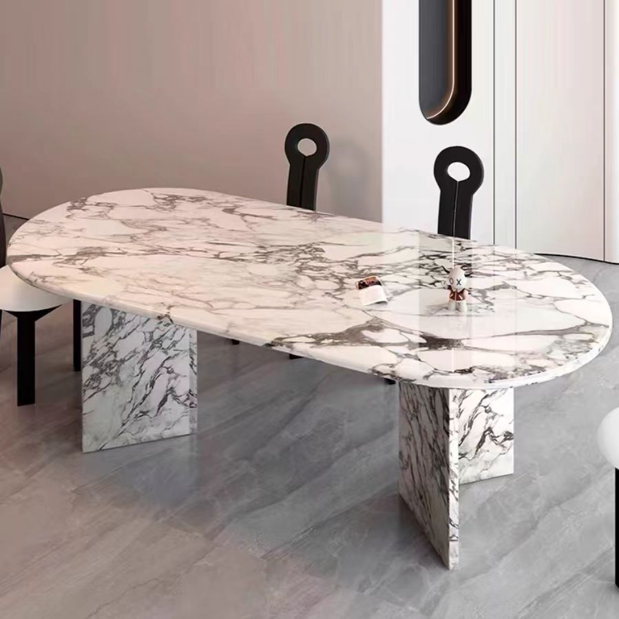 Gaoliang dining table modern light luxury stone OEM/ODM (CZ182)