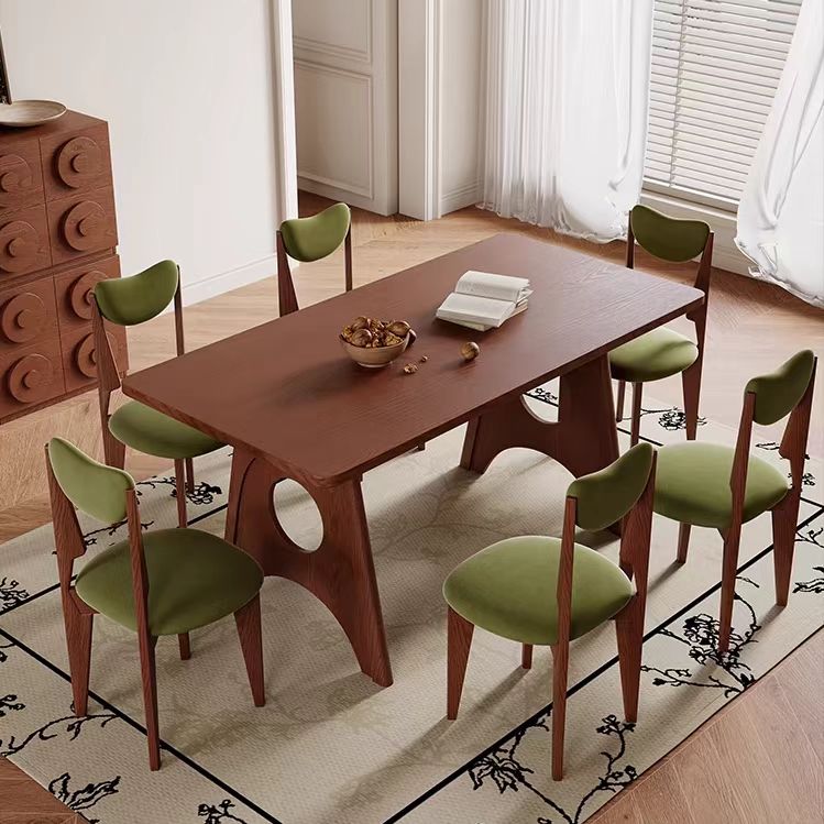 Dining Table Modern Solid Wood Square OEM/ODM (CZ30)