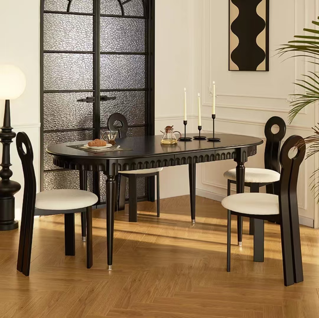 Gaoliang Dining Table With Chairs American OEM/ODM (CZ35)
