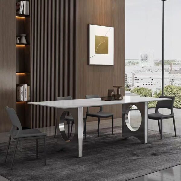 Gaoliang Dining Table Modern Minimalist Stone OEM/ODM (CZ57)