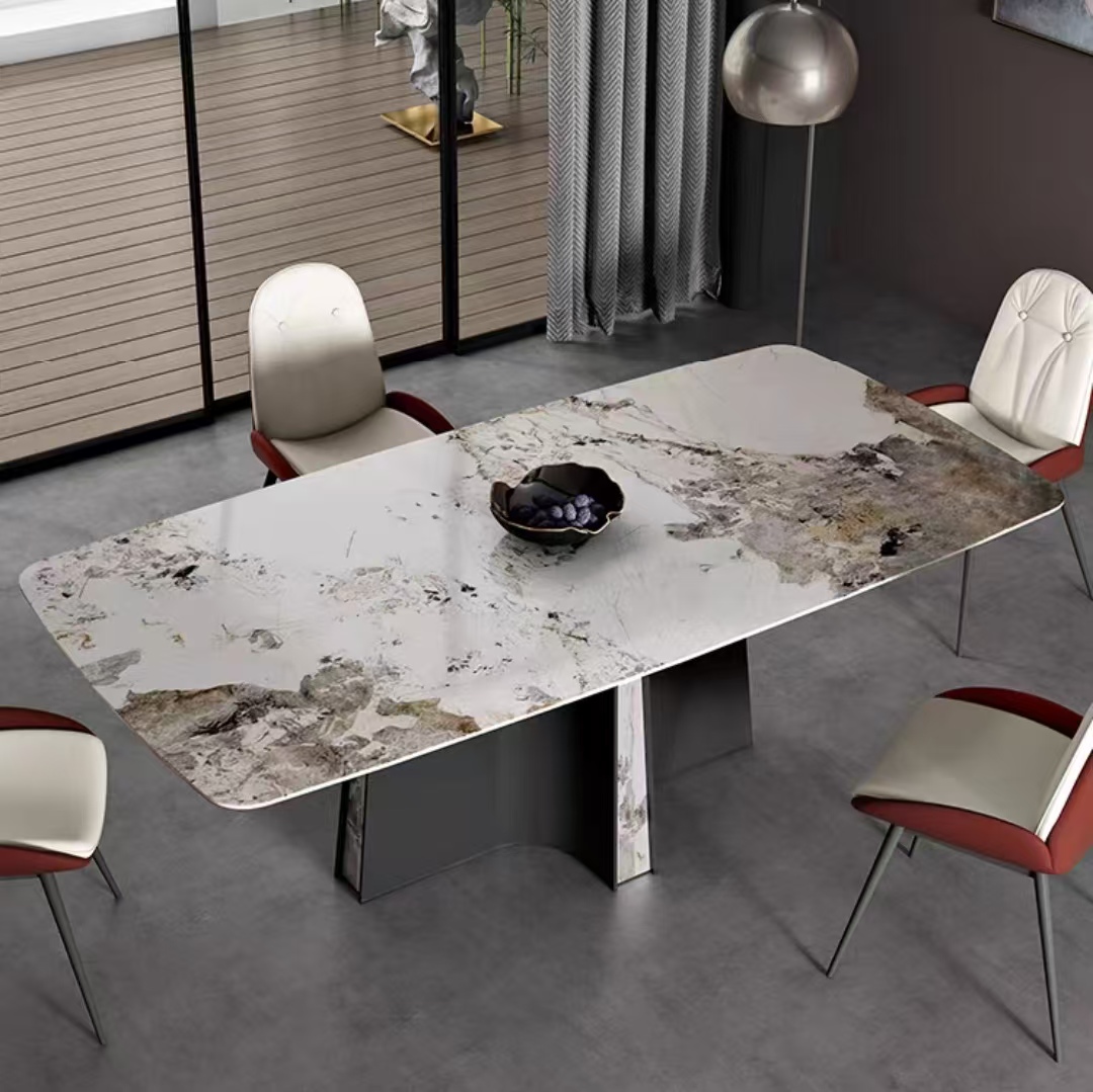 Gaoliang dining table Italian light luxury stone OEM/ODM (CZ59)