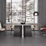 Gaoliang dining table Italian light luxury stone OEM/ODM (CZ59)