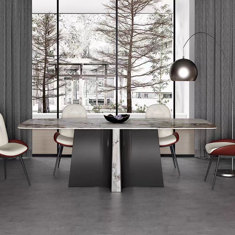 Gaoliang dining table Italian light luxury stone OEM/ODM (CZ59)