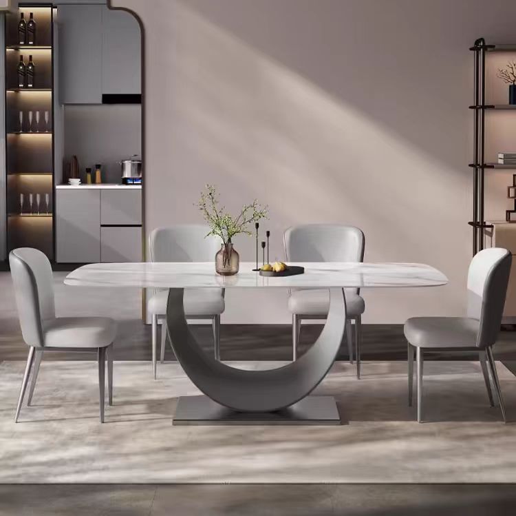 Gaoliang Dining Table Light Luxury Modern OEM/ODM (CZ73)