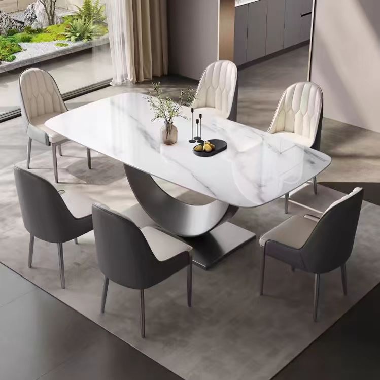 Gaoliang Dining Table Light Luxury Modern OEM/ODM (CZ73)