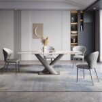 Gaoliang Dining Table Italian Minimalist Modern OEM/ODM (CZ74)
