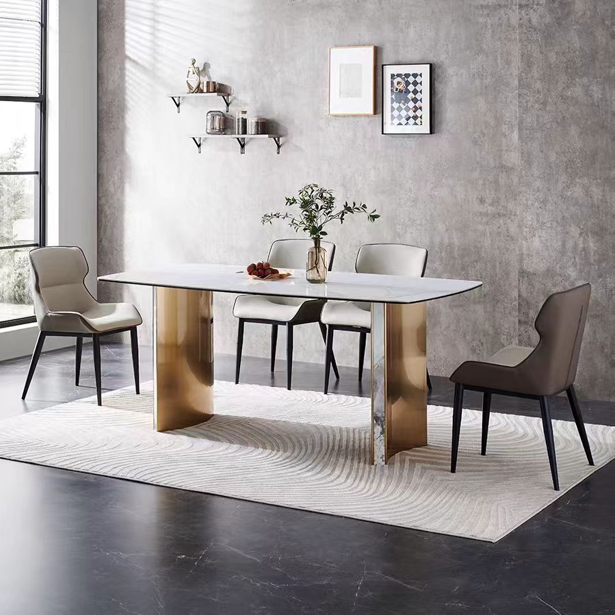 Gaoliang Dining Table Modern Light Luxury OEM/ODM (CZ76)