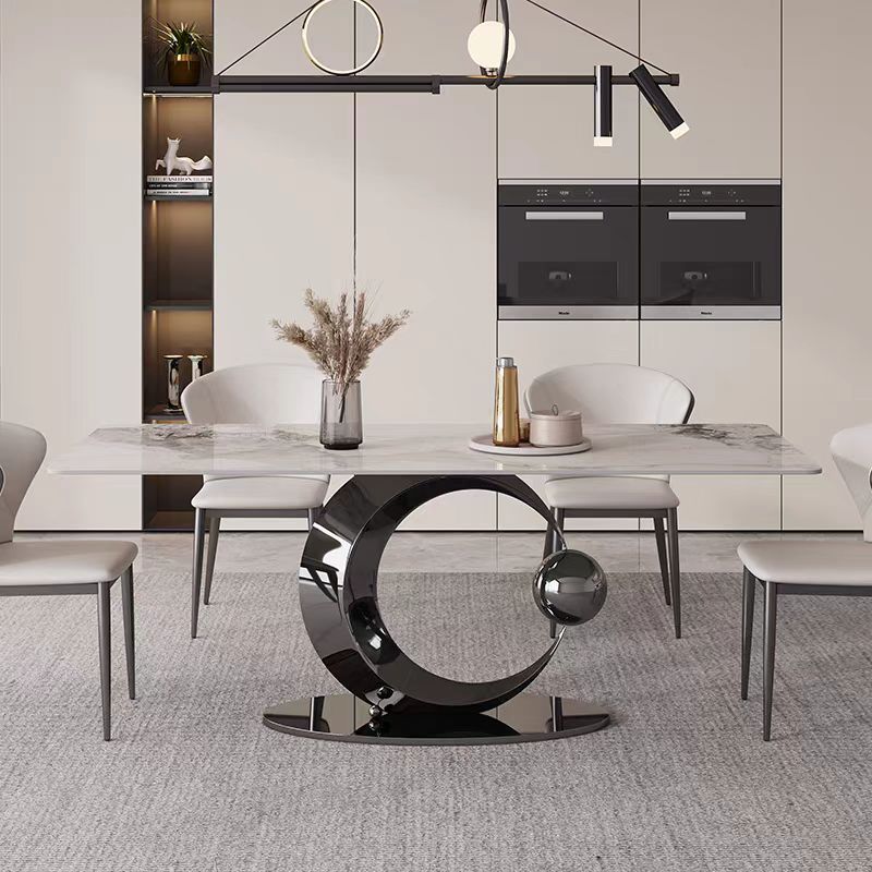 Gaoliang dining table Italianes light luxury OEM/ODM (CZ77)