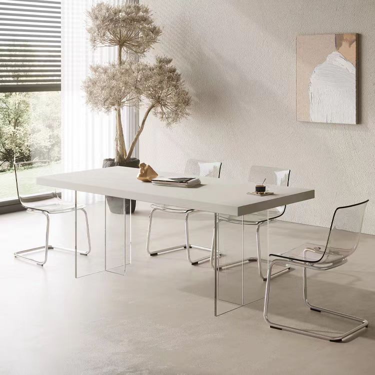 Gaoliang Dining Table Modern Minimalist Acrylic OEM/ODM (CZ94)