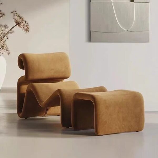 Gaoliang Accent Chair Modern Creative Folding and Bending Design OEM/ODM(DY143)