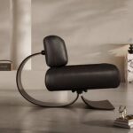Gaoliang Accent Chair Fishtail Modern Leather OEM/ODM (DY158)