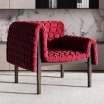 Gaoliang Lounge Chair Nordic Modern Fabric Wooden Frame OEM/ODM (DY211)