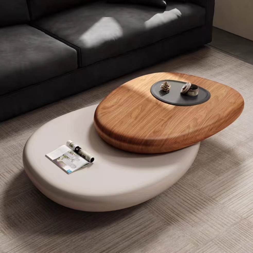 Gaoliang coffee table rotation design OEM/ODM (KF262)
