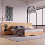 Gaoliang Bed Modern Wooden Storage OEM/ODM (MC02)