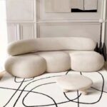 Gaoliang Sofas Set Modern Cream Nordic Style OEM/ODM(SF18)
