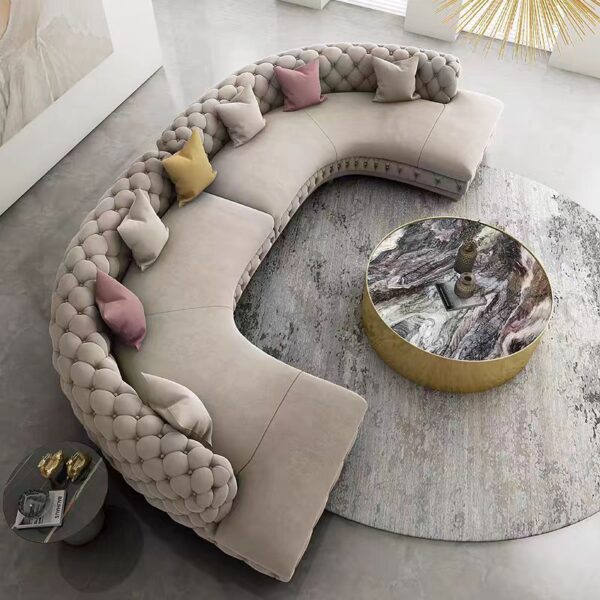 Gaoliang Sofa Set For Living Room U-shape Design OEM/ODM (SF21)