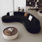 Gaoliang Sofa Modern Curved Corner OEM/ODM (SF27)