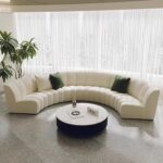 Gaoliang Living Room Sofas Semi-circular Curved OEM/ODM (SF28)