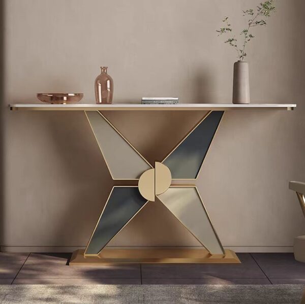 Gaoliang Console Table Light Luxury Entryway Table OEM/ODM (XG06)