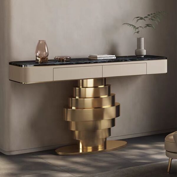 Gaoliang Console Table Modern Luxury Entryway Table OEM/ODM (XG09)