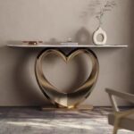 Gaoliang Console Table Italian Minimalist Entryway Table OEM/ODM (XG12)