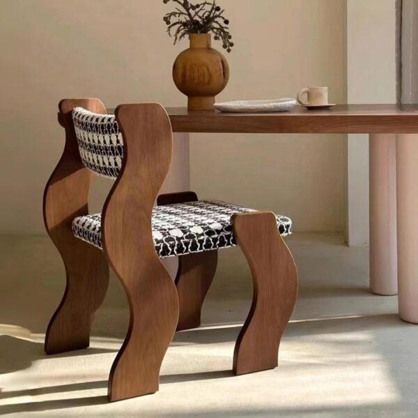 Gaoliang Dining Chair Nordic Style Wood Legs OEM/ODM (YZ129)