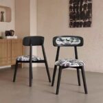 Gaoliang dining chair solid wood modern accent OEM/ODM (YZ92)