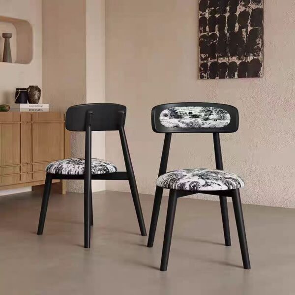 Gaoliang dining chair solid wood modern accent OEM/ODM (YZ92)