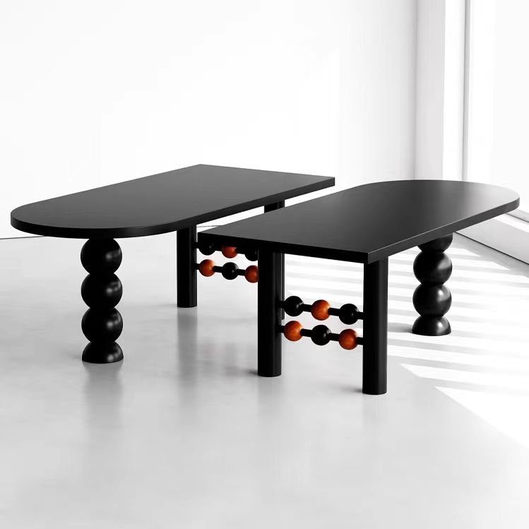 Gaoliang dining table Italian modern wood OEM/ODM (CZ191)