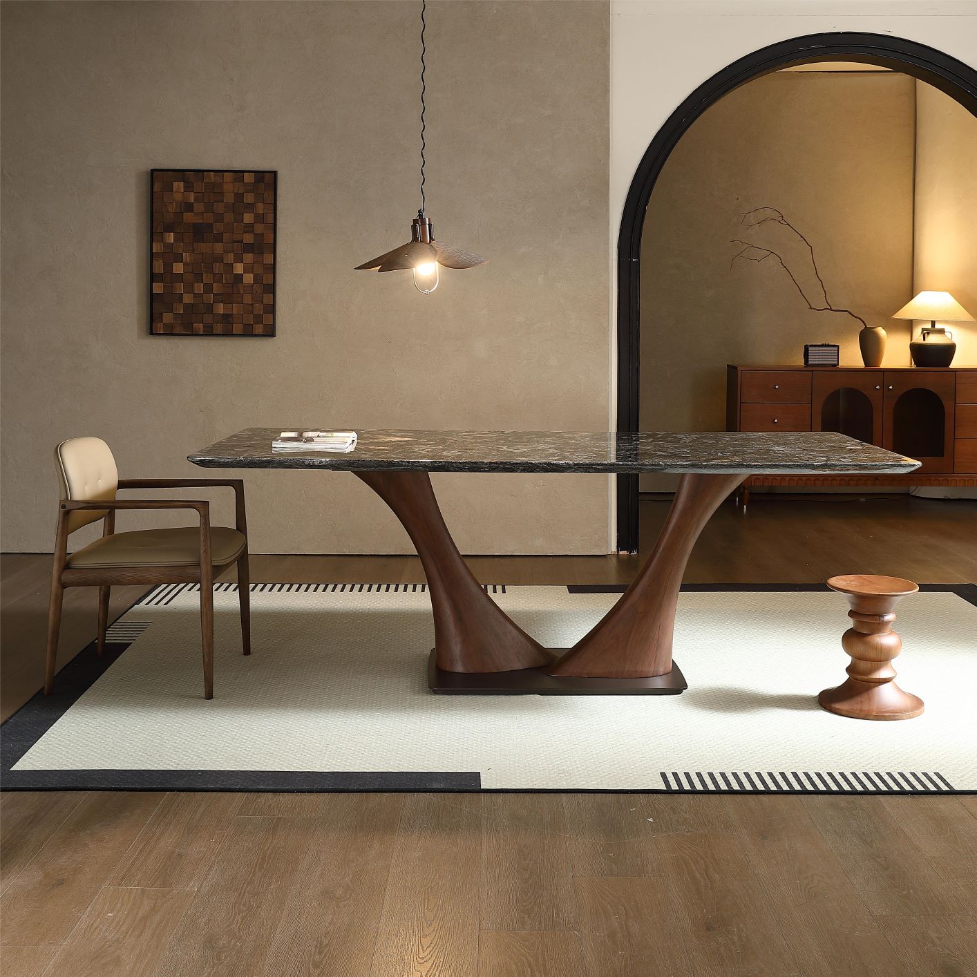 Gaoliang dining table whole sale modern Italian OEM/ODM (CZ49)