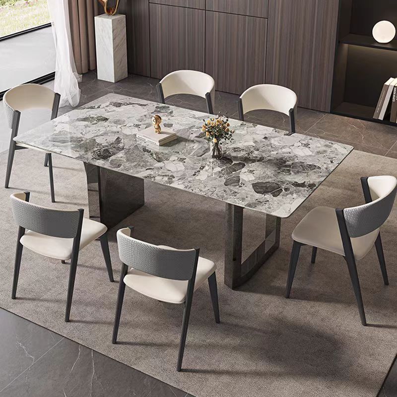 Gaoliang dining table set for 6 luxury modern OEM/ODM (CZ97)