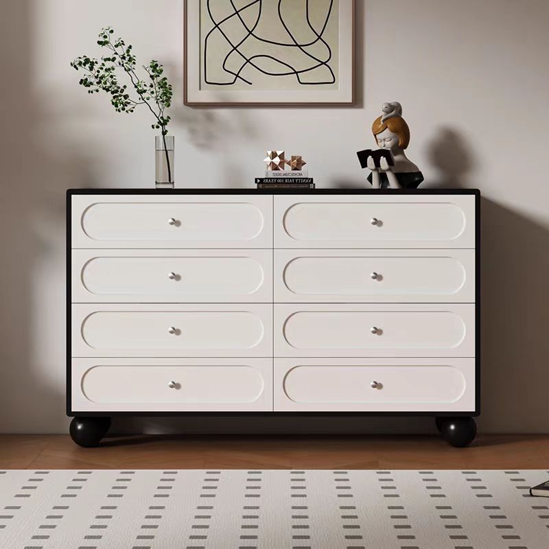 Gaoliang Sideboard Cabinet Modern Cream Six-drawer Dresser OEM/ODM (GZ144)
