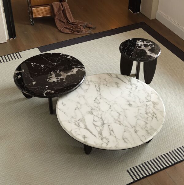 Gaoliang Coffee Table Marble For Living Room OEM/ODM (KF235)