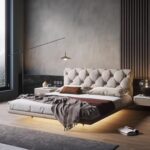 Gaoliang Bed Modern Leather Luxury OEM/ODM (RC11)