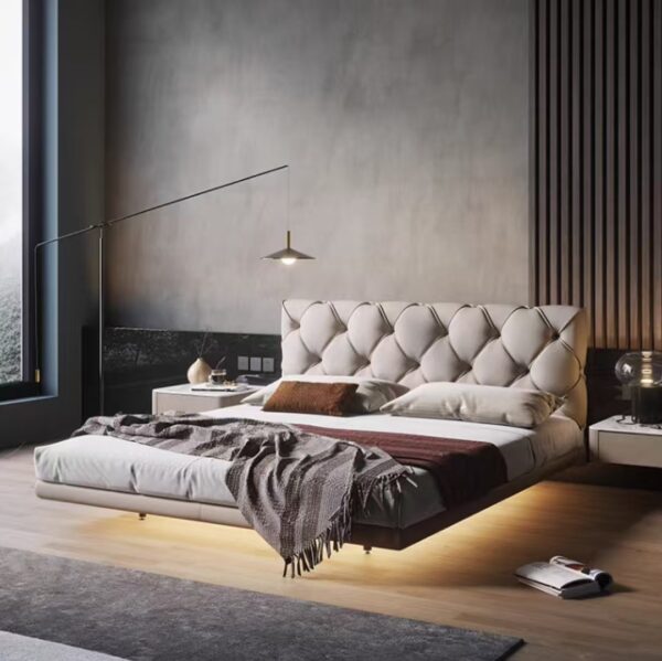 Gaoliang Bed Modern Leather Luxury OEM/ODM (RC11)
