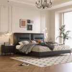 Gaoliang Bed High Quality Modern Leather OEM/ODM (RC22)