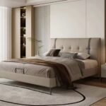 Gaoliang Bed Leather Luxury Design OEM/ODM (RC23)