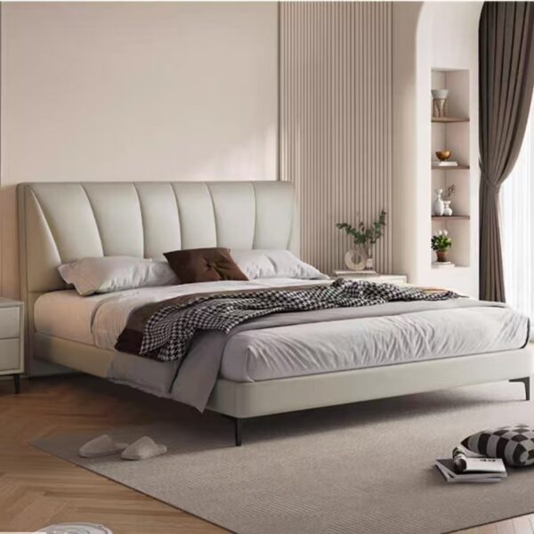 Gaoliang Bed Leather High-end Minimalist OEM/ODM (RC24)