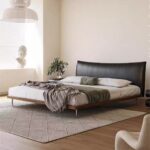 Gaoliang Bed Modern Minimalist Leather OEM/ODM (RC27)