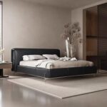 Gaoliang Bed Modern Leather Platform OEM/ODM (RC32)