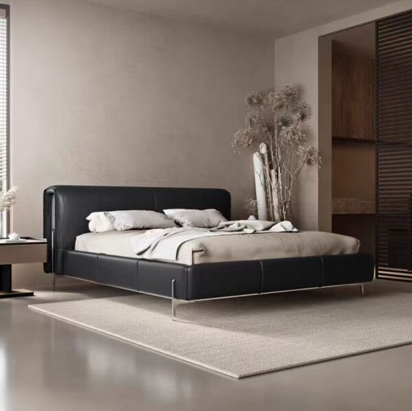 Gaoliang Bed Modern Leather Platform OEM/ODM (RC32)