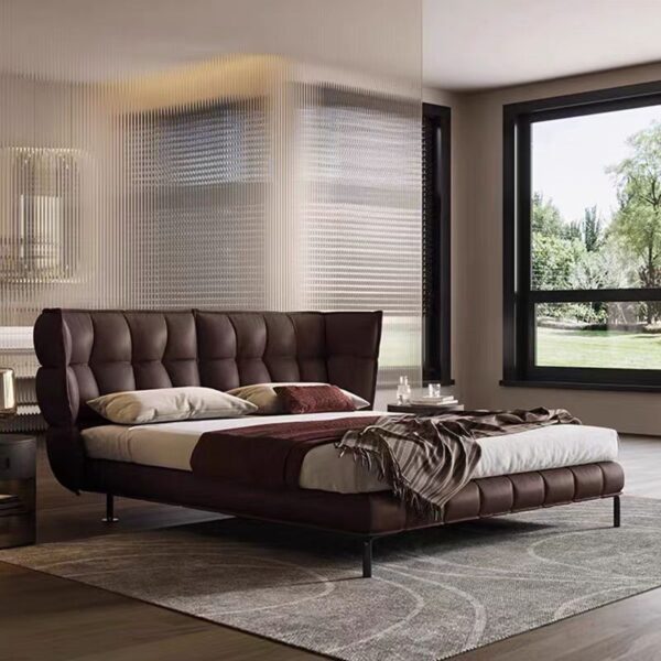 Gaoliang Bed Modern Italian Light Luxury OEM/ODM (RC38)