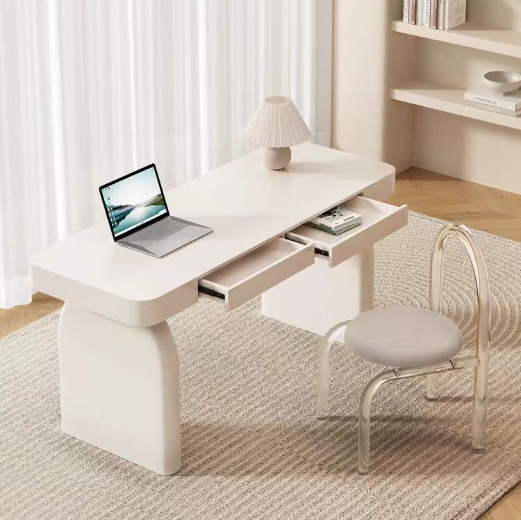 Gaoliang Office Desk Cream Style Wood Computer Table OEM/ODM (SZ04)