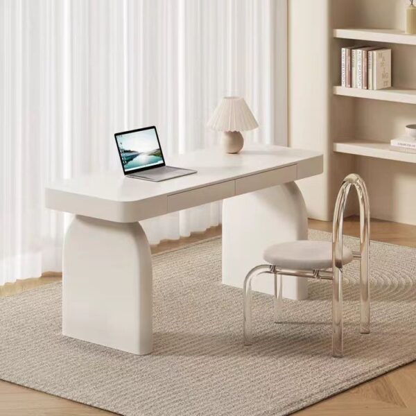 Gaoliang Office Desk Cream Style Wood Computer Table OEM/ODM (SZ04)