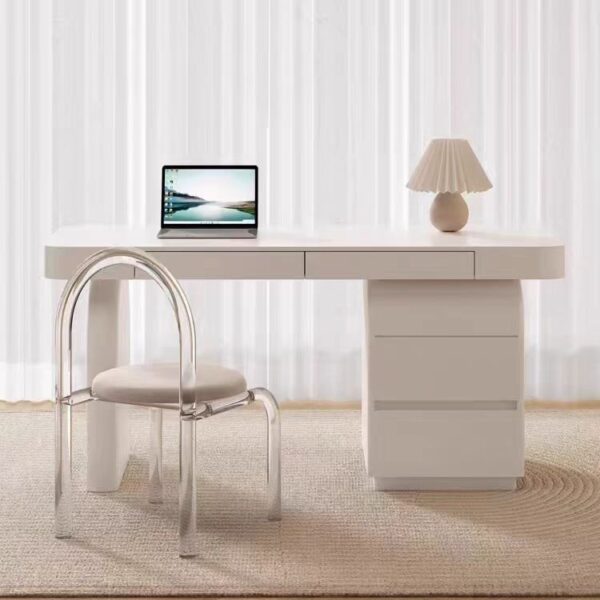 Gaoliang Office Desk Cream Style Computer Table OEM/ODM (SZ05)