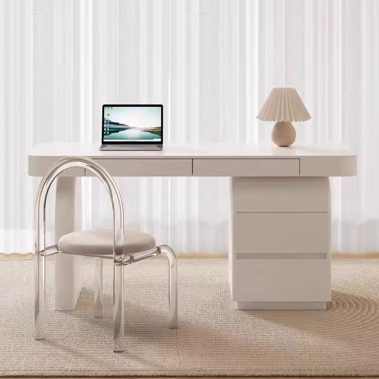 Gaoliang Office Desk Cream Style Computer Table OEM/ODM (SZ05)