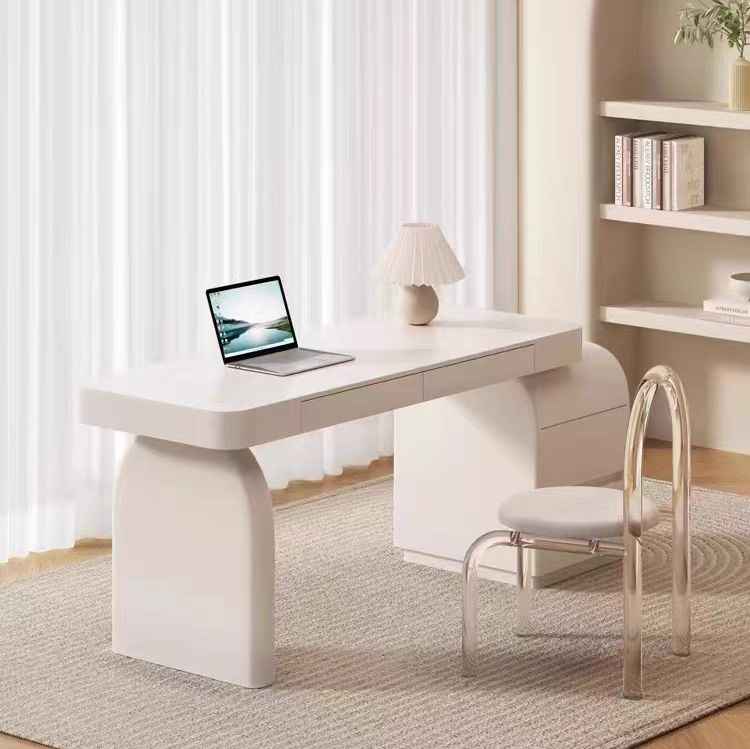 Gaoliang Office Desk Cream Style Computer Table OEM/ODM (SZ05)